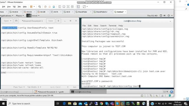 Join Unix system to the windows Active Directory смотреть онлайн