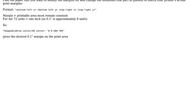 How to set the minimum margin in CUPS / foomatic driver? (3 Solutions!!) смотреть онлайн