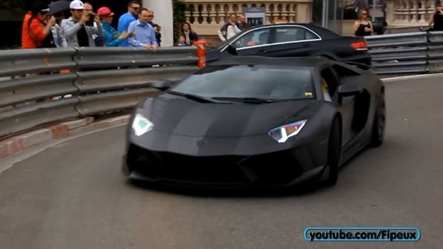 1,250HP Twin Turbo Mansory Carbonado Aventador Sound! смотреть онлайн