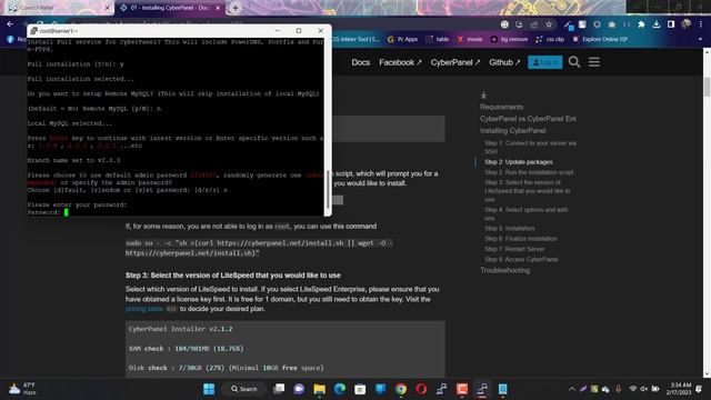 How to install CyberPanel in your VPS server for Free | cPanel alternative смотреть онлайн