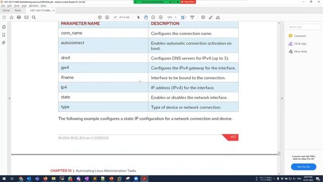 Automating Linux Administration Tasks - Managing Network Configuration смотреть онлайн