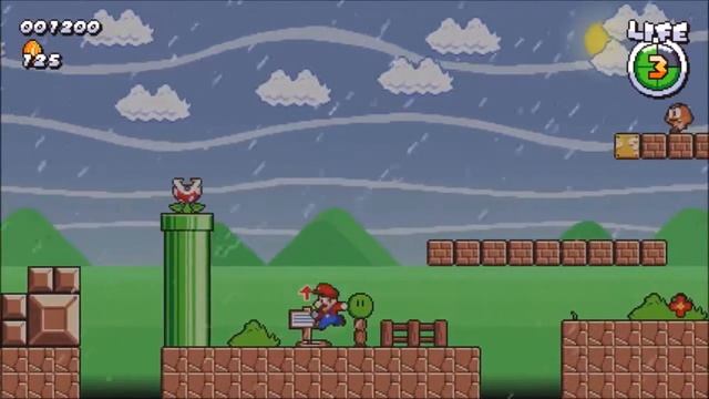 Super Mario Flashback Gameplay #1 смотреть онлайн