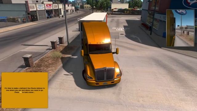 American Truck Simulator First haul on Ubuntu Mate смотреть онлайн