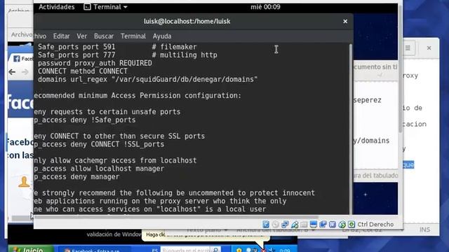 iptables-squid- autenticación y restrincción de páginas fedora 24-parte 3 смотреть онлайн