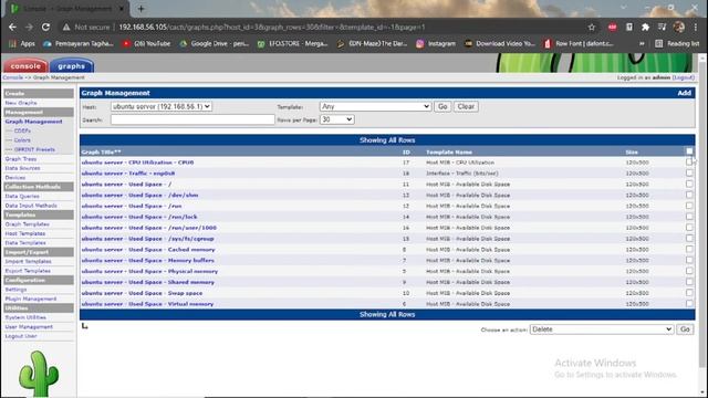 TR Monitoring Ubuntu Server Menggunakan Cacti смотреть онлайн