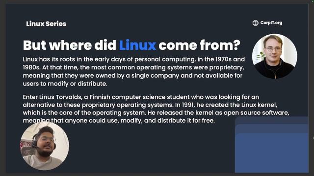 EP#1 - Introduction to Linux and its history смотреть онлайн