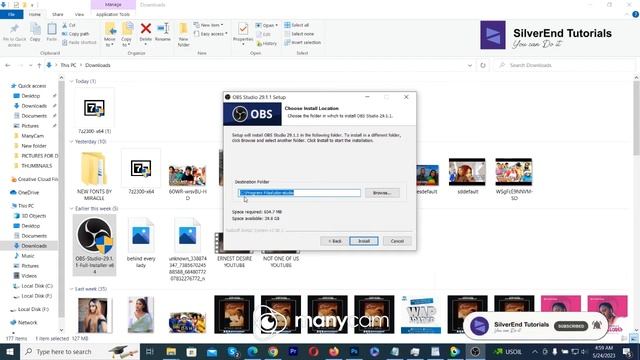 HOW TO DOWNLOAD AND INSTALL OBS STUDIO IN ONE CLICK смотреть онлайн