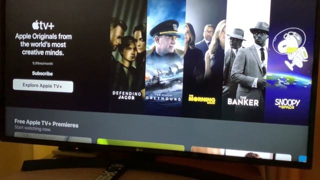 AppleTV on LG 4k TV смотреть онлайн