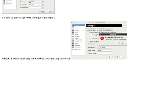 How to access CD-ROM inside kvm guest machine? смотреть онлайн