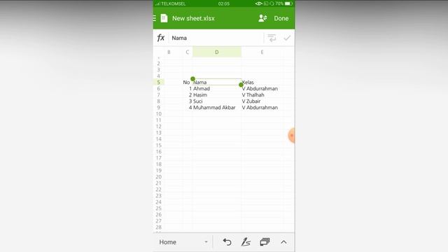 Yuk Belajar Polaris Office (Excel) - TIK Kelas 5 Pertemuan 5 BDR Versi HP (Android) смотреть онлайн