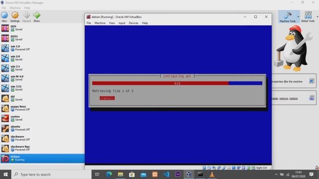 INSTALLATION DEBIAN 6.0 AND SETTING IP DEBIAN смотреть онлайн