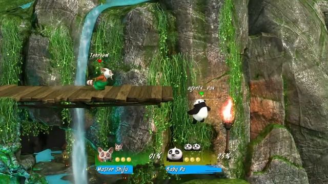 Kung Fu Panda Showdown of Legendary Legends- Baby PO and Master Shifu смотреть онлайн