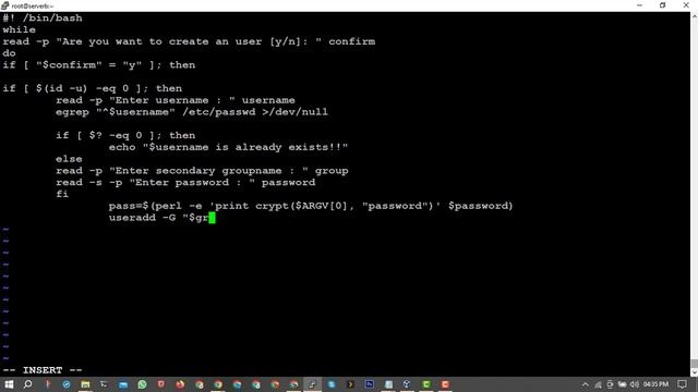 User Management: Creating UserAdd Scripts in Linux смотреть онлайн