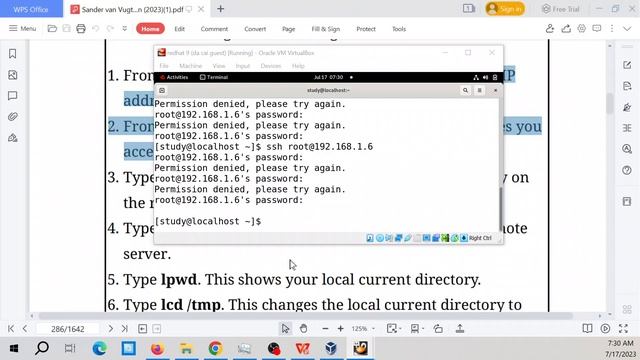 Linux Redhat lab: Using SFTP to Manage Files on a Remote Server смотреть онлайн