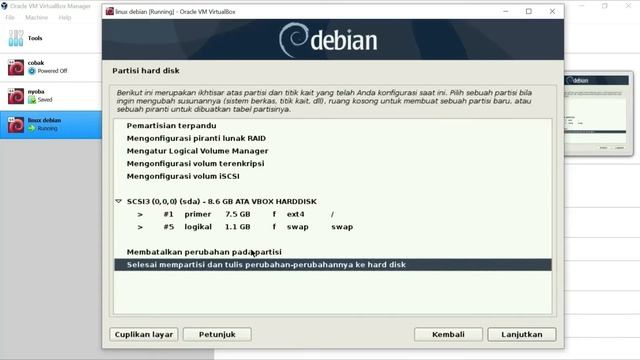 Install Linux Debian Virtual Machine смотреть онлайн