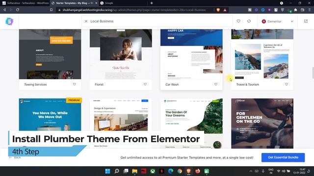 Create Plumber Website Using Elementor In Wordpress смотреть онлайн