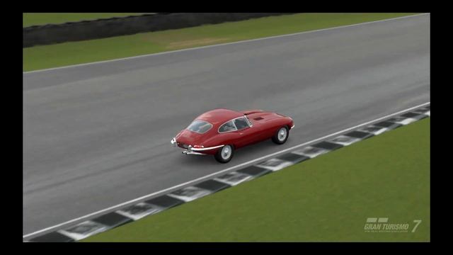 Gran Turismo 7 - Jaguar E-Type Coupé '61 at Goodwood replay смотреть онлайн