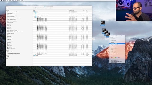 how to BATCH RENAME multiple FILES on a MAC - Mac OS tutorial смотреть онлайн