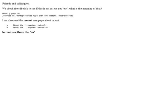 DevOps & SysAdmins: mount + verify disk status + disk isnt read/write смотреть онлайн
