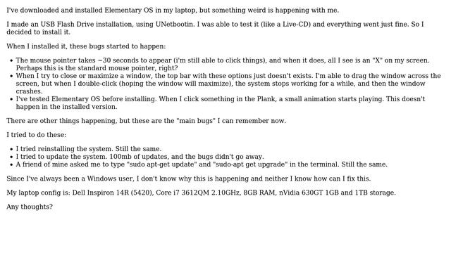 Unix & Linux: No mouse and close/maximize button Elementary OS смотреть онлайн