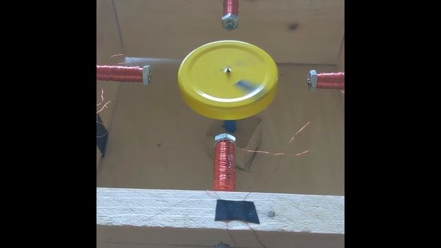 DIY AC Induction Motor - ENGR 320 Motor Project, Liam H