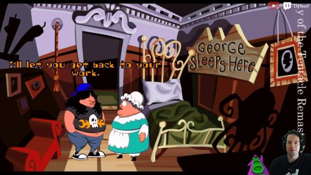 Admiring George Washington's Wooden Teeth - Day of the Tentacle Remastered, Part 3 смотреть онлайн