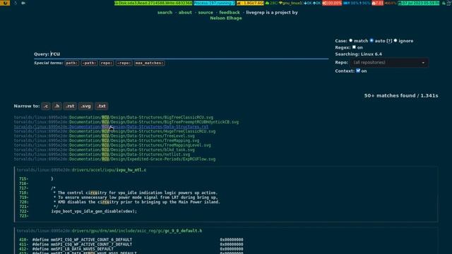 Live Grep Linux Kernel Source In Browser 2023_07_07_05:57:30 смотреть онлайн