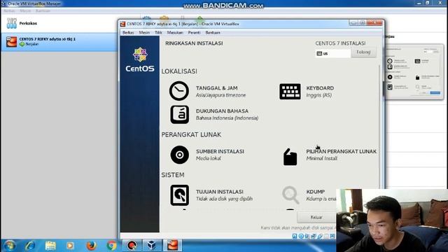 CARA MENGINSTAL CENTOS 7 DI VIRTUAL BOX|PAS ASJ смотреть онлайн