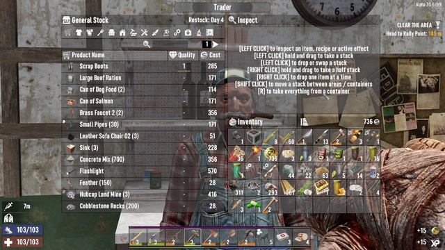 No Crafting 02 7 days to die Alpha 20 Journey to a bicycle смотреть онлайн