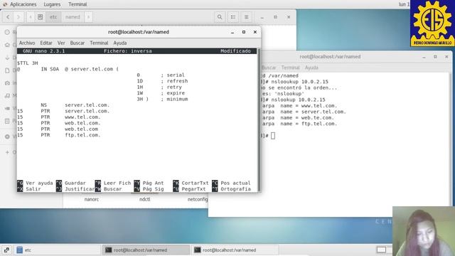 TEL-500A SERVIDOR DNS EN CENTOS 7 LINUX смотреть онлайн