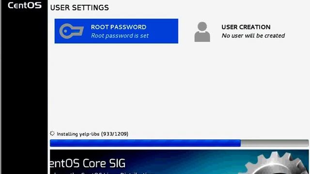 CentOS installation смотреть онлайн