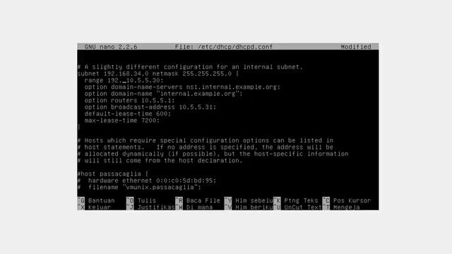 Set DHCP server di debian смотреть онлайн