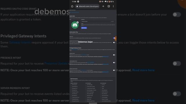 Como crear un bot de discord en Android(¡Demasiado Facil!) смотреть онлайн