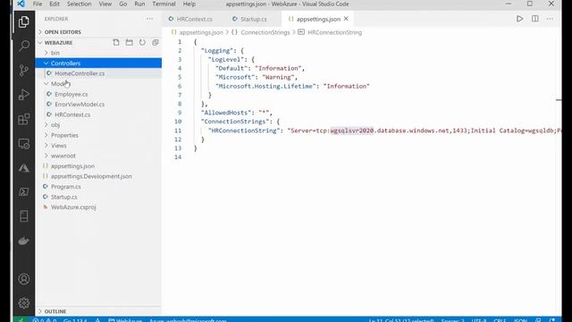 03 ASP NET Core with EF and Database to App Service смотреть онлайн