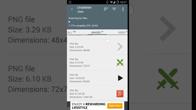 Recover Deleted files from android смотреть онлайн