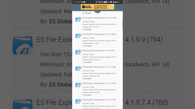 How to get the old es file explorer with the theming option enable..easy method Step by Step смотреть онлайн