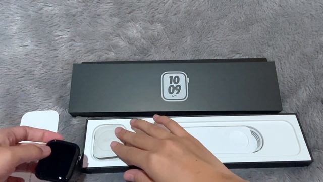 ✨Apple Watch Series 7 Nike Edition 45 Mm Black Unboxing✔️✨