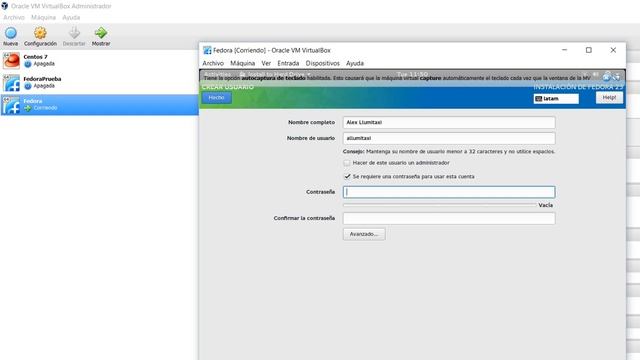 INSTALACION FEDORA 23 WORKSTATION CON VIRTUAL BOX смотреть онлайн