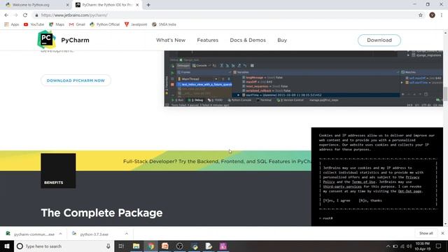 11 PyCharm IDE Installation in Telugu смотреть онлайн