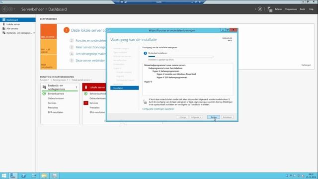 Windows Server 2012 R2 Deel 1: How-to inleiding Hyper-V, Hyper-V rol installatie смотреть онлайн