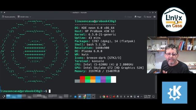 KDE Plasma 6 - Solo quiero ver el Cubo - KDE Neon смотреть онлайн