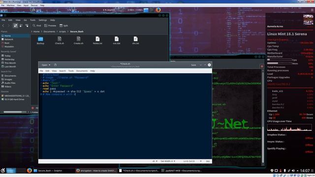 Linux Mint Bash Password & Security Plus SHC & Compiling смотреть онлайн