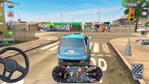 Taxi Sim 2022 Evolution - Cadillac Escalade 2023 Driving Miami City Android Gameplay