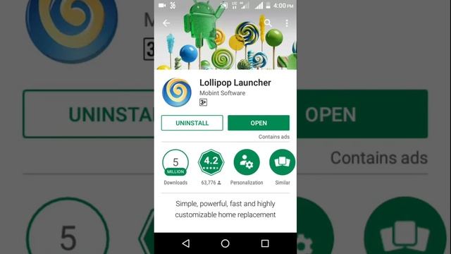the best and new launcher for your phone.. смотреть онлайн