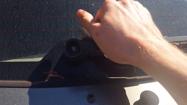 How to remove dodge caliber rear wiper arm смотреть онлайн
