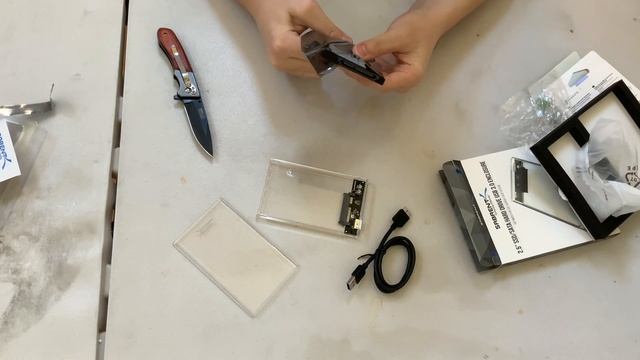 How To Assemble An External Hard Drive