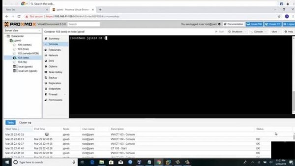 ftp centos 7 |proxmox|