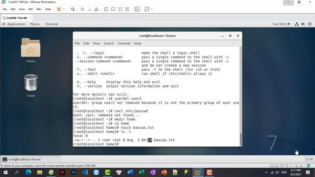 USER, GROUP và phân quyền trong Linux смотреть онлайн