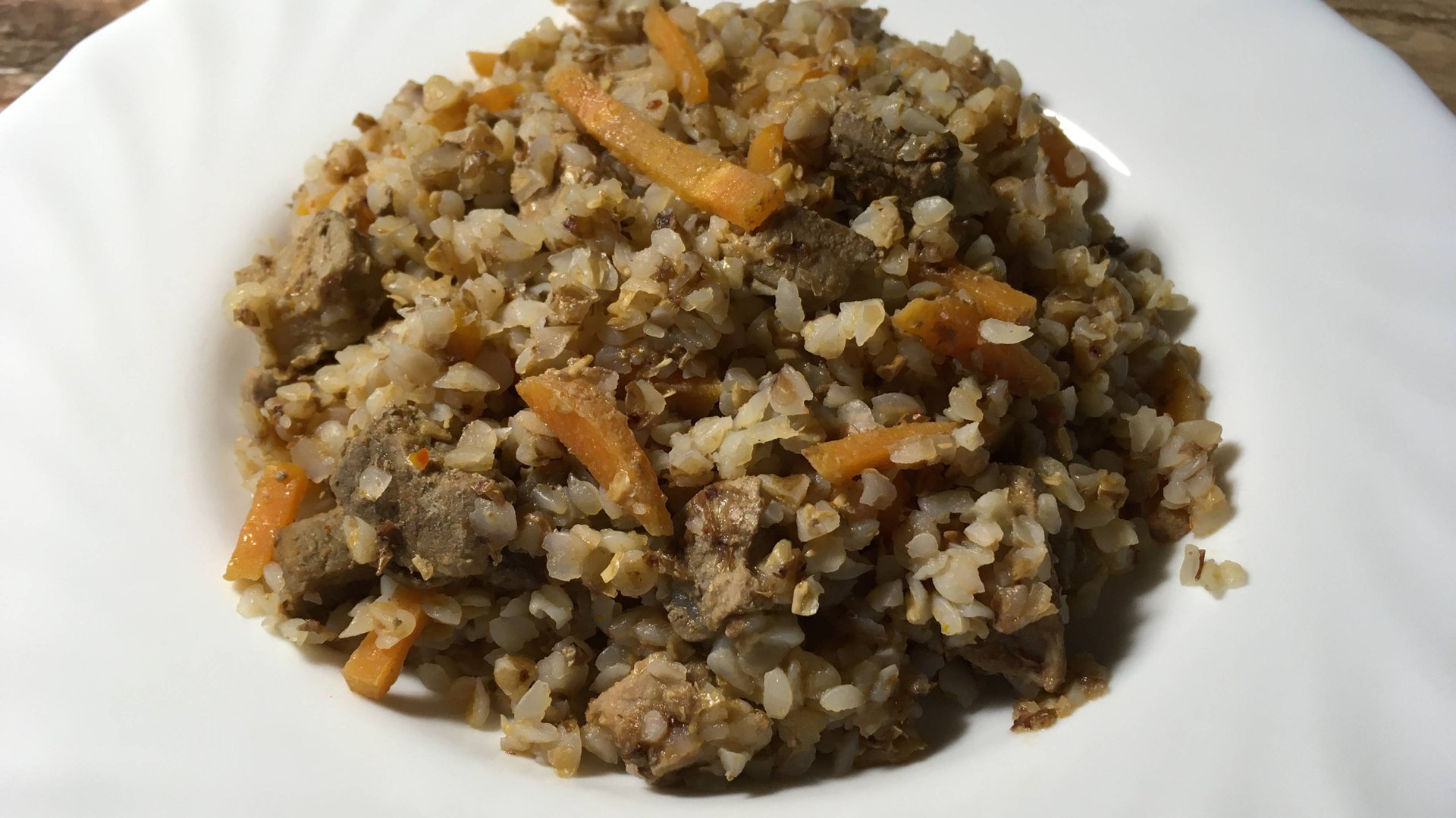 Гречка по-купечески со свининой смотреть онлайн