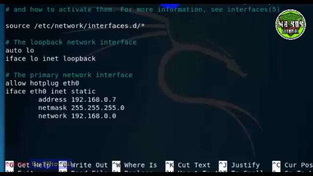 Tutorial konfigurasi IP ADDRESS dan DNS di kali linux смотреть онлайн